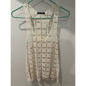 NWOT Runway Paris Crochet Top